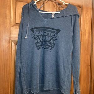 Ladies monster jam hoodie